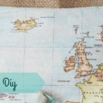 Neceser mapamundi – DIY